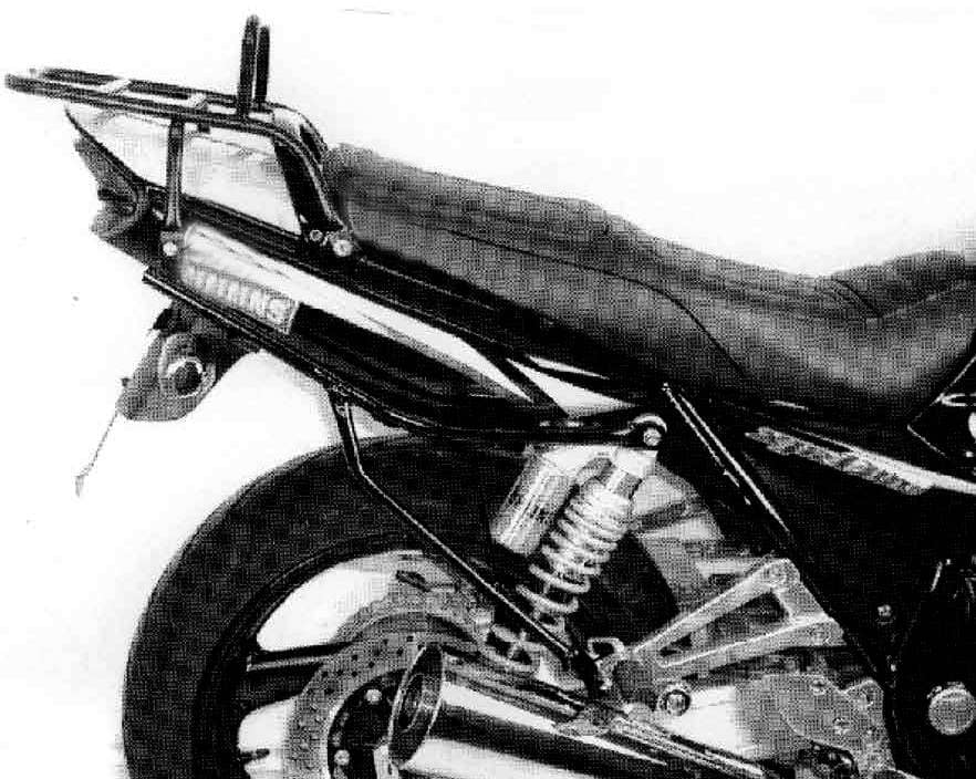Hepco & Becker Topcase carrier tube-type black for Yamaha XJR 1300 / SP (1999-2003)