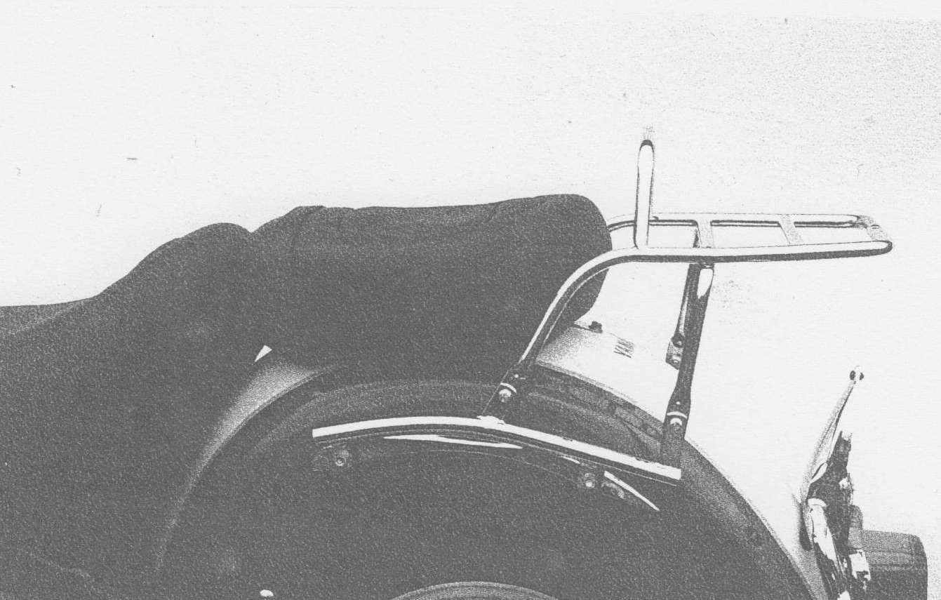Hepco & Becker Topcase carrier tube-type chrome for Yamaha XVZ 1300 Royal Star (1983-1994)