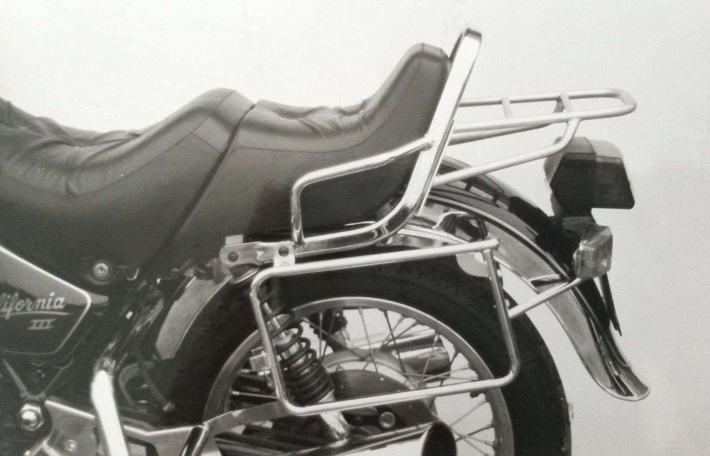 Hepco & Becker Sidecarrier permanent mounted chrome for Moto Guzzi California III (1987-1994)