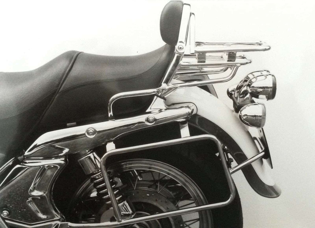 Hepco & Becker Sidecarrier permanent mounted chrome for Moto Guzzi California 1100/Evolution