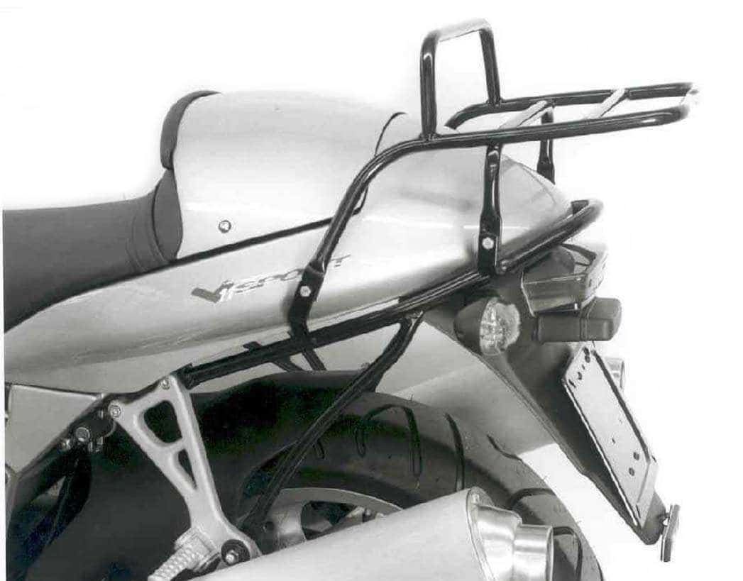 Hepco & Becker Topcase carrier tube-type black for Moto Guzzi V11 Sport (1999-2006) V11 Sport Naked (2004-2005) V11 Le Mans (2002-2005)