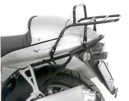 Hepco & Becker Topcase carrier tube-type black for Moto Guzzi V11 Sport (1999-2006) V11 Sport Naked (2004-2005) V11 Le Mans (2002-2005)