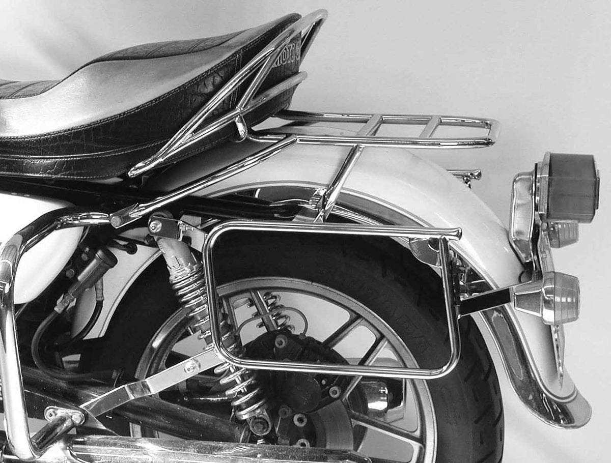 Hepco & Becker Sidecarrier permanent mounted chrome for Moto Guzzi California 1000 II (1982-1988)