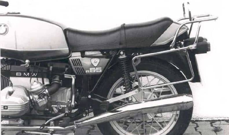 Hepco & Becker Complete carrier set (side- and topcase carrier) black for BMW R 45 (1978-1985)/R 65 (1978-1985) (2 suspensions)