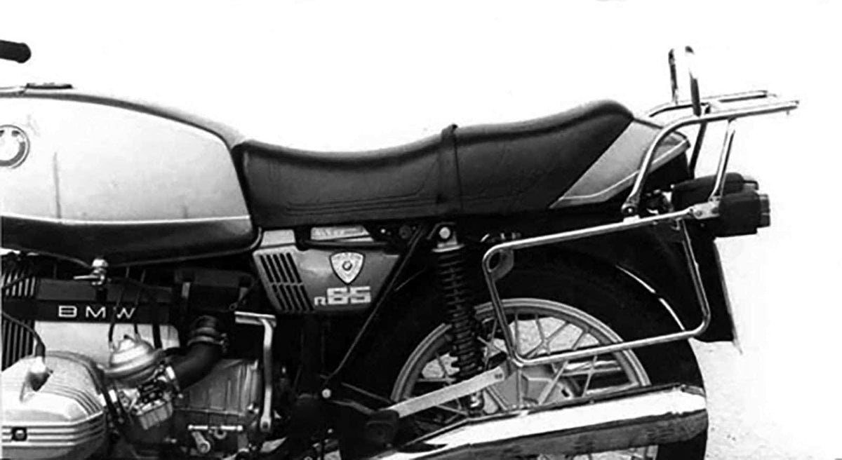 Hepco & Becker Complete carrier set (side- and topcase carrier) chrome for BMW R 45 (1978-1985)/R 65 (1978-1985) (2 suspensions)