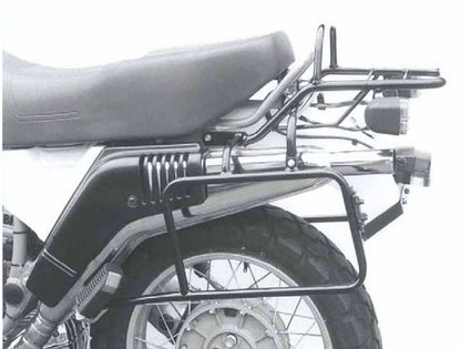 Hepco & Becker Complete carrier set (side- and topcase carrier) black for BMW R 65 G/S (1987-1992)/R 80 G/S (1980-1987) (for 2 in 2 exhaust)