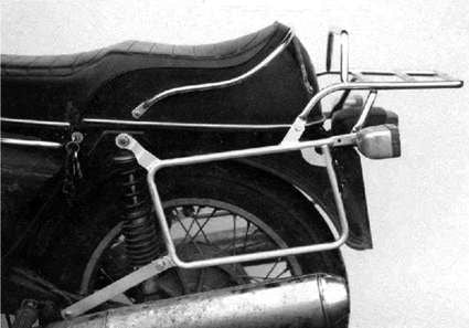 Hepco & Becker Complete carrier set (side- and topcase carrier) chrome for BMW R 60 (1973-1986)/75 (1973-1976)/90 (1973-1976)/6