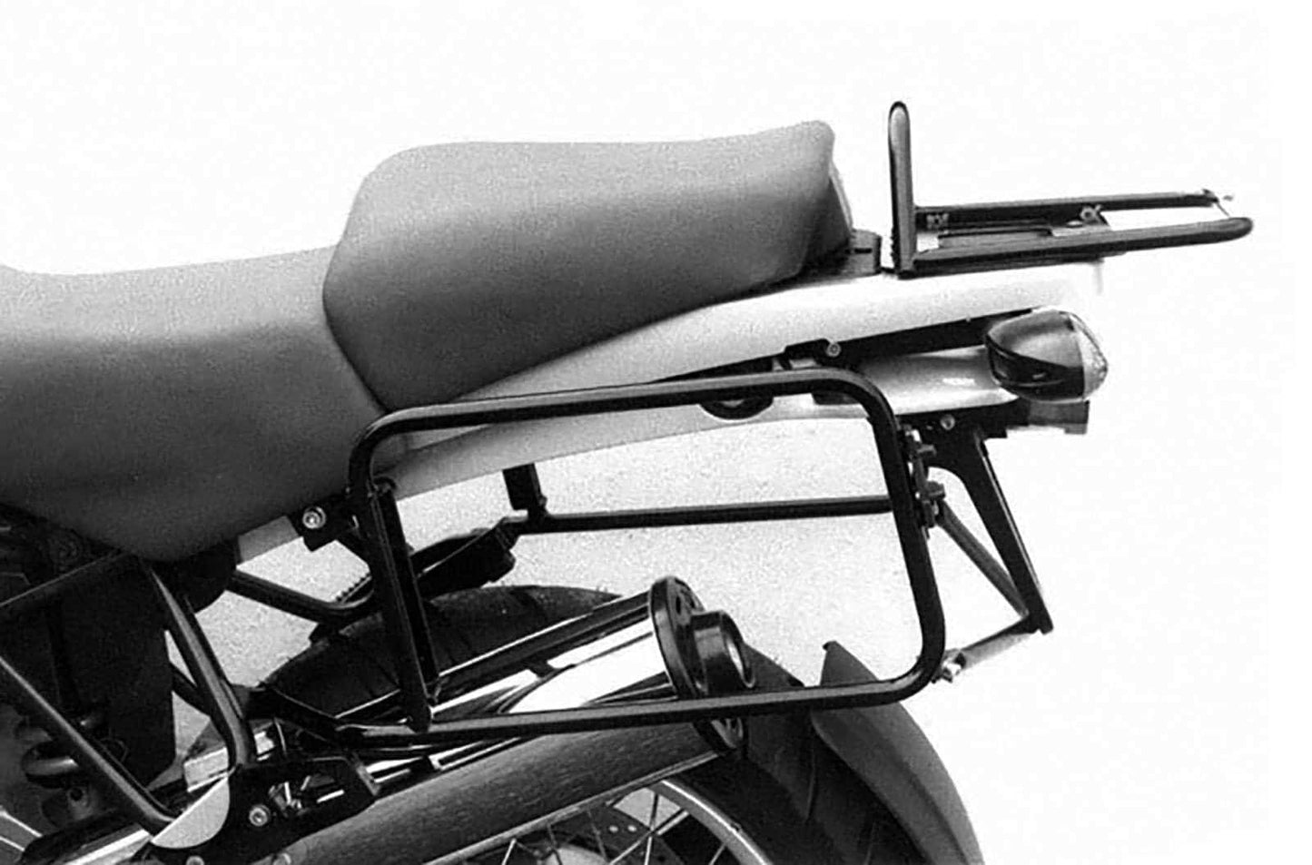 Hepco & Becker Sidecarrier permanent mounted black for BMW R 850 GS (1998-2000)/R 1100 GS (1994-1999)