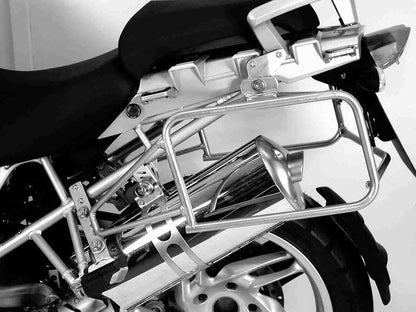 Hepco & Becker Sidecarrier Lock-it silver for BMW R 1200 GS Adventure (2006-2013)