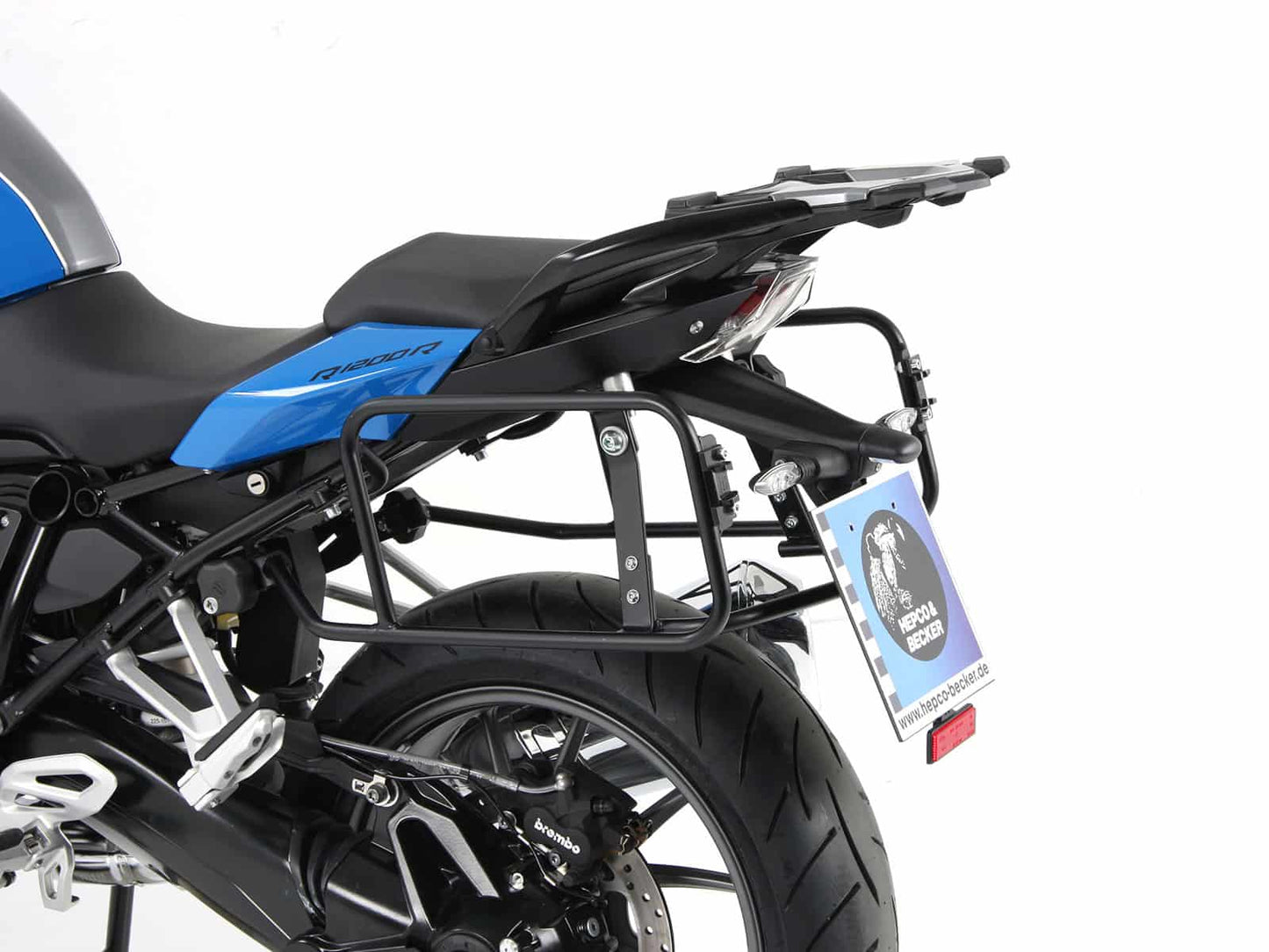 Hepco & Becker Sidecarrier Lock-it black for BMW R1250R (2019-2025)