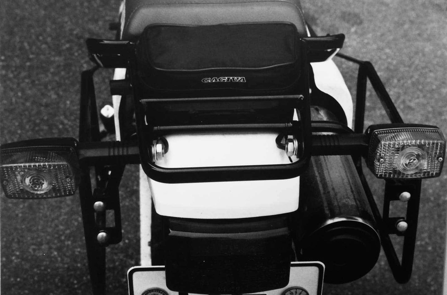 Hepco & Becker Sidecarrier permanent mounted black for Cagiva Elefant 350 (1985-1986)/Elefant 750 (1987-1990)