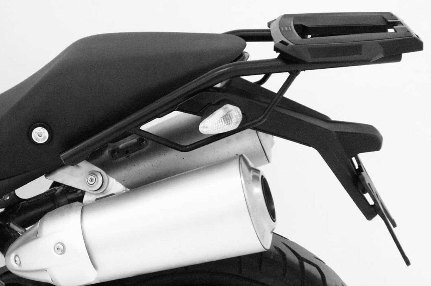 Hepco & Becker Alurack top case carrier black for Ducati Monster 696 (2008-2014)/796 (2010-2016)/1100 (2008-2012)