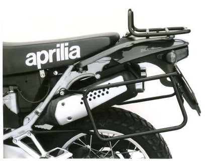 Hepco & Becker Sidecarrier permanent mounted black for Aprilia Pegaso 650 (1992-1995)
