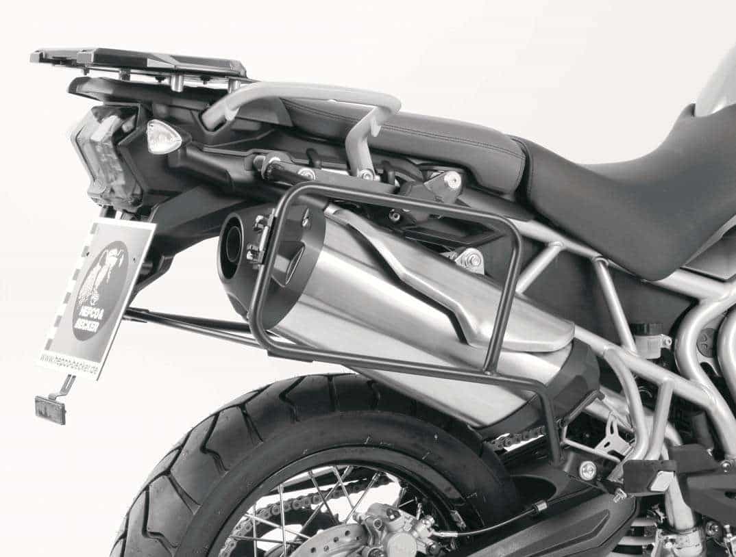Hepco & Becker Alurack topcasecarrier black for Triumph Tiger 800/XC (2010-2014)