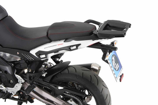 Hepco & Becker Alurack top case carrier black for Aprilia Caponord 1200 (2013-2016)