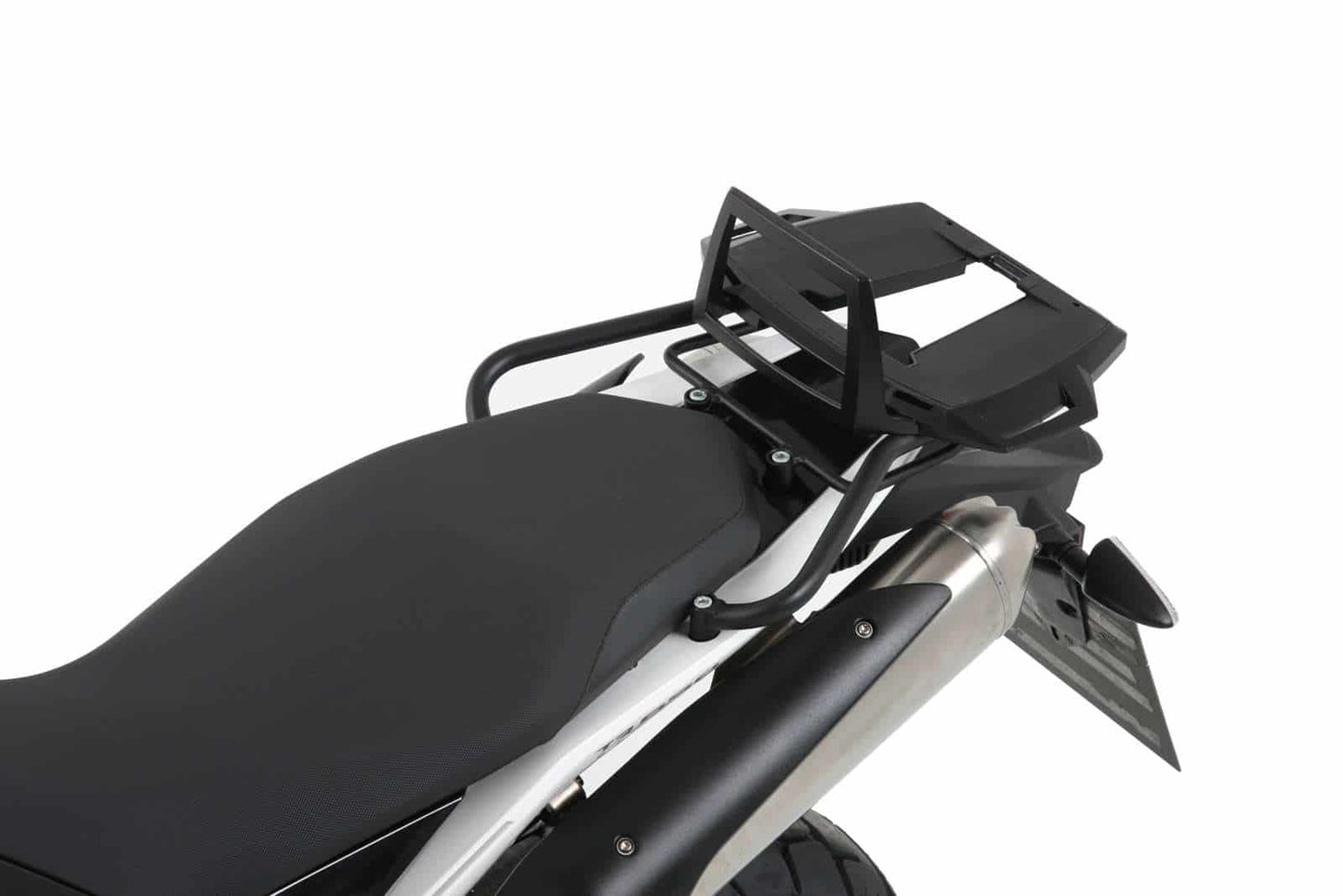 Hepco & Becker Alurack top case carrier black for Husqvarna TR 650 Terra/Strada (2013-2015)