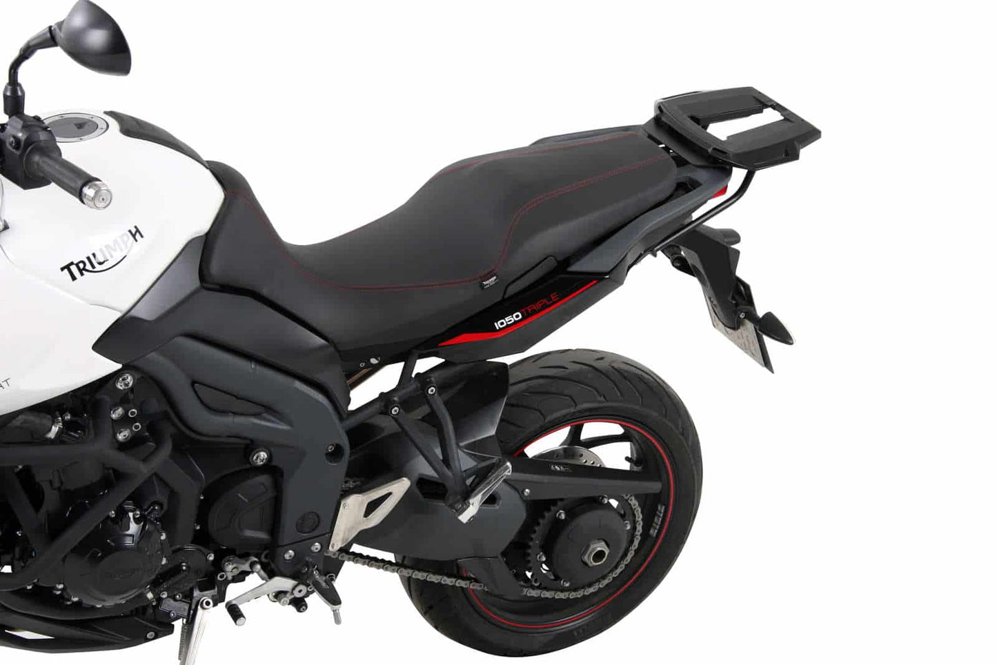 Hepco & Becker Alurack topcasecarrier black for Triumph Tiger 1050 Sport (2013-2021)
