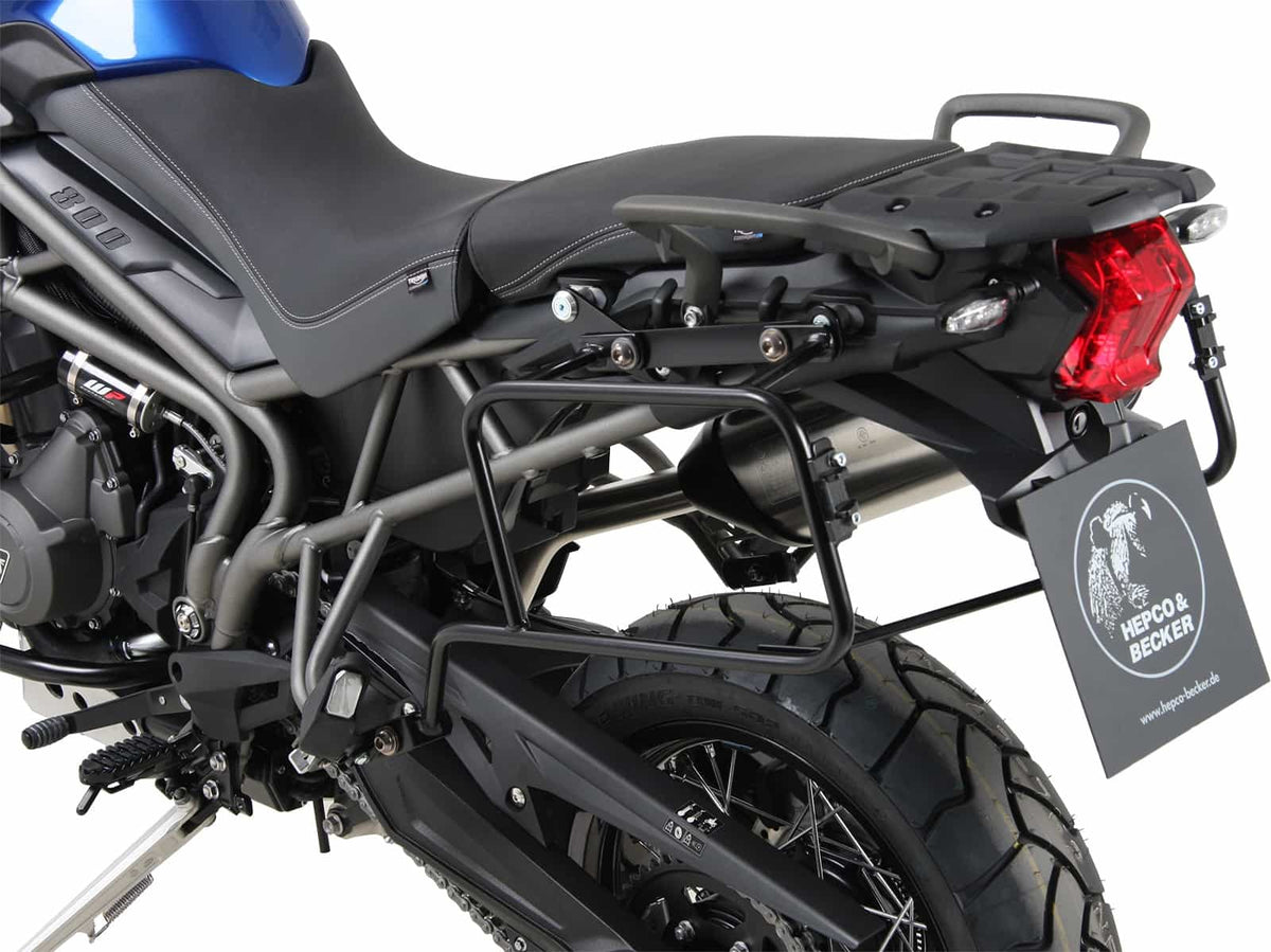 Hepco & Becker Sidecarrier Lock-it black for Triumph Tiger 800 XR / XRX / XRT / XC / XCX / XCA (2018-)