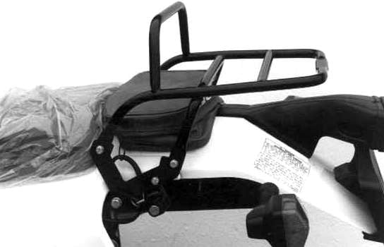 Hepco & Becker Topcase carrier tube-type black for Honda XLR 125 (1998-1999)