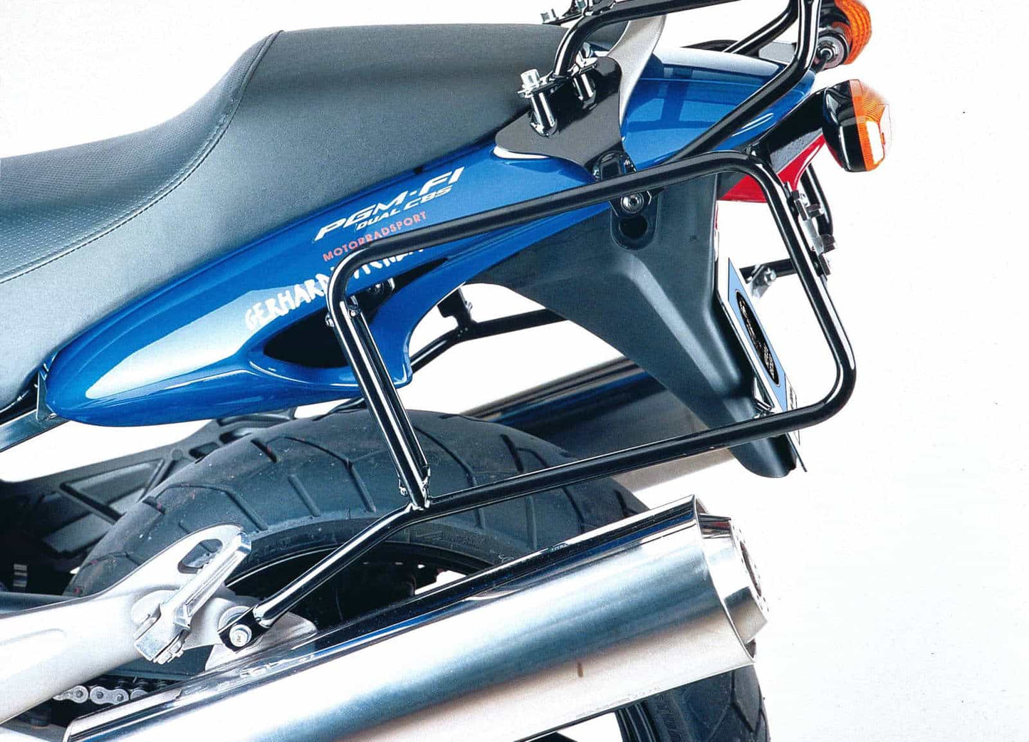 Hepco & Becker Sidecarrier permanent mounted black for Honda X - 11 (2000-2003)