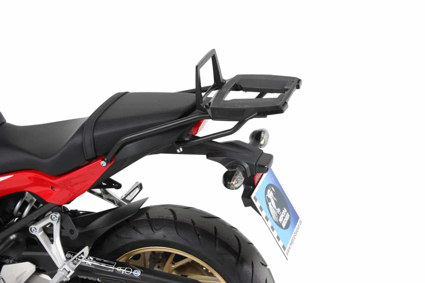 Hepco & Becker Alurack top case carrier black for Honda CB 650 F (2014-2020)