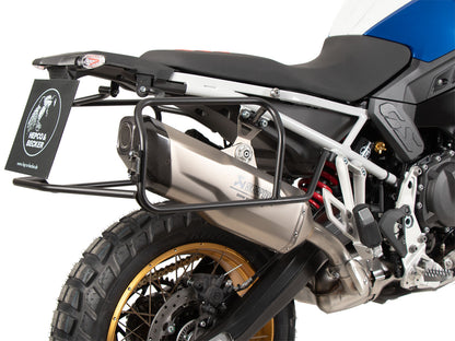 Hepco & Becker Side carrier Cutout black for Xplorer Cutout cases 40/37 for BMW F 900 GS (2024-)