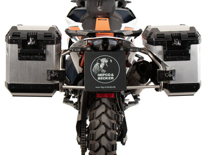 Hepco & Becker Side carrier Cutout for Xplorer Cutout cases 40/37 for KTM 890 Adventure / R / Rally (2023-)