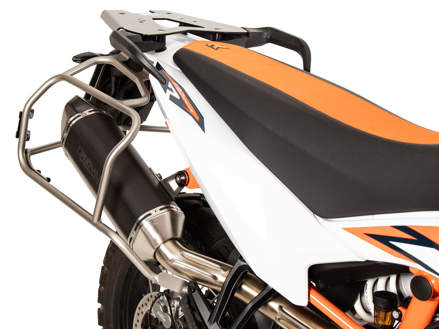 Hepco & Becker Side carrier Cutout for Xplorer Cutout cases 40/37 for KTM 890 Adventure / R / Rally (2023-)