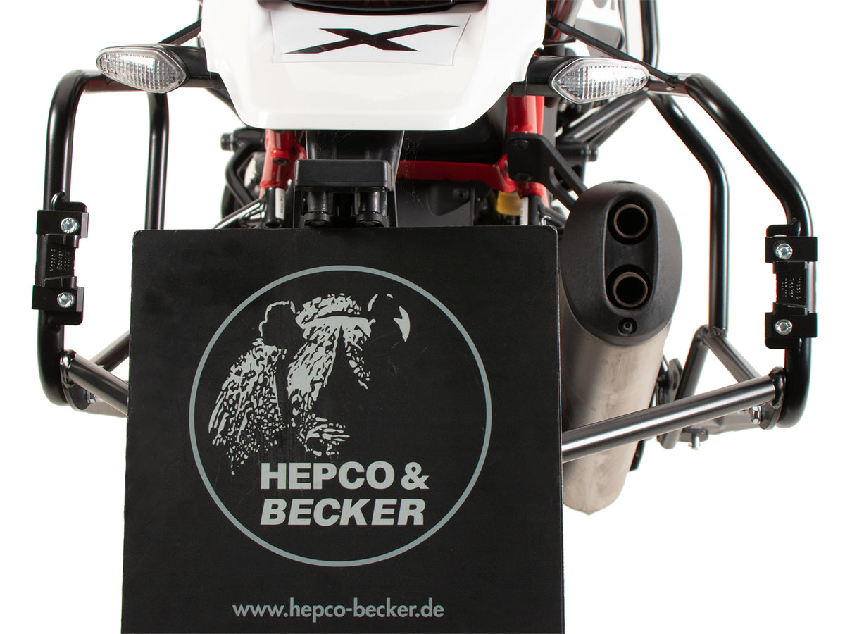 Hepco & Becker Side carrier Cutout for Xplorer Cutout cases 40/37 for Ducati DesertX Rally (2024-)