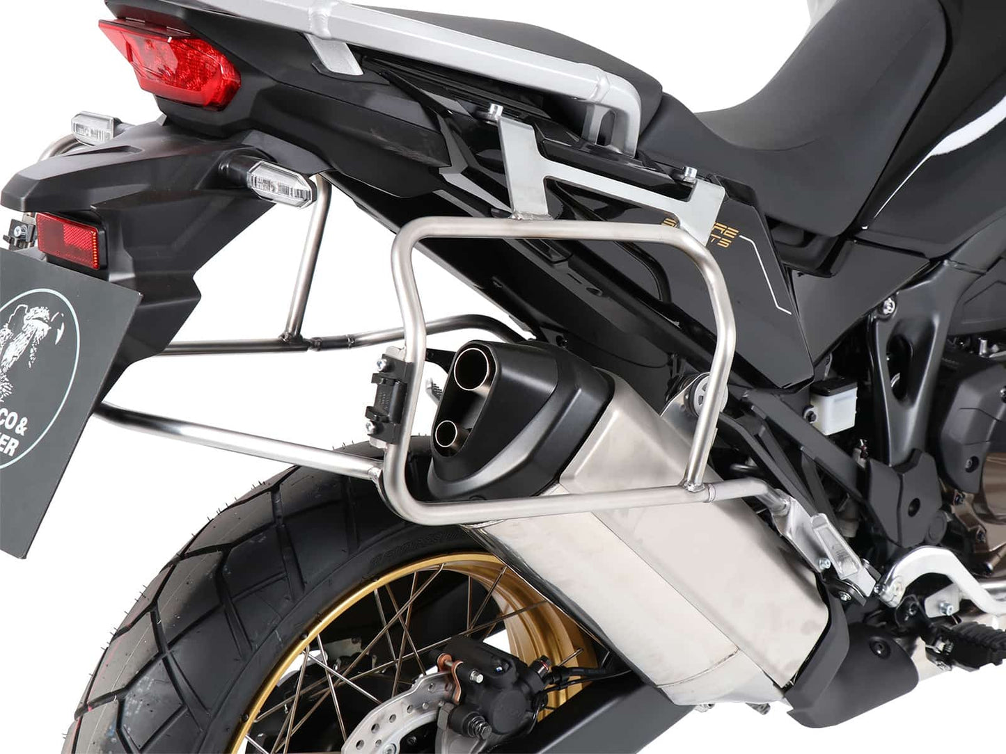 Hepco & Becker Side carrier Cutout for Xplorer Cutout cases 40/37 for Honda CRF 1100L Africa Twin (2019-2023) / Adventure Sports (2020-2023)