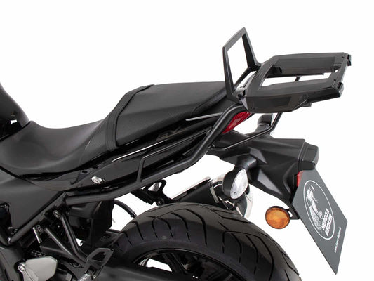 Hepco & Becker Alurack topcasecarrier black for Suzuki SV 650 (2016-)