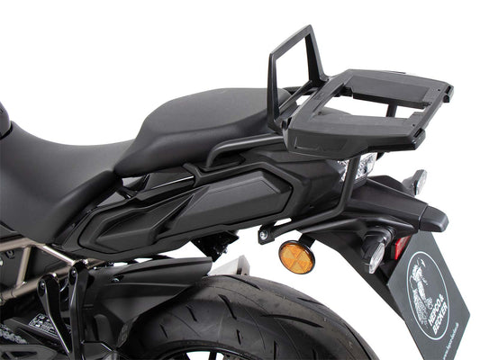 Hepco & Becker Alurack topcasecarrier black for Suzuki GSX-S 1000 GT / Travel Edition (2022-)