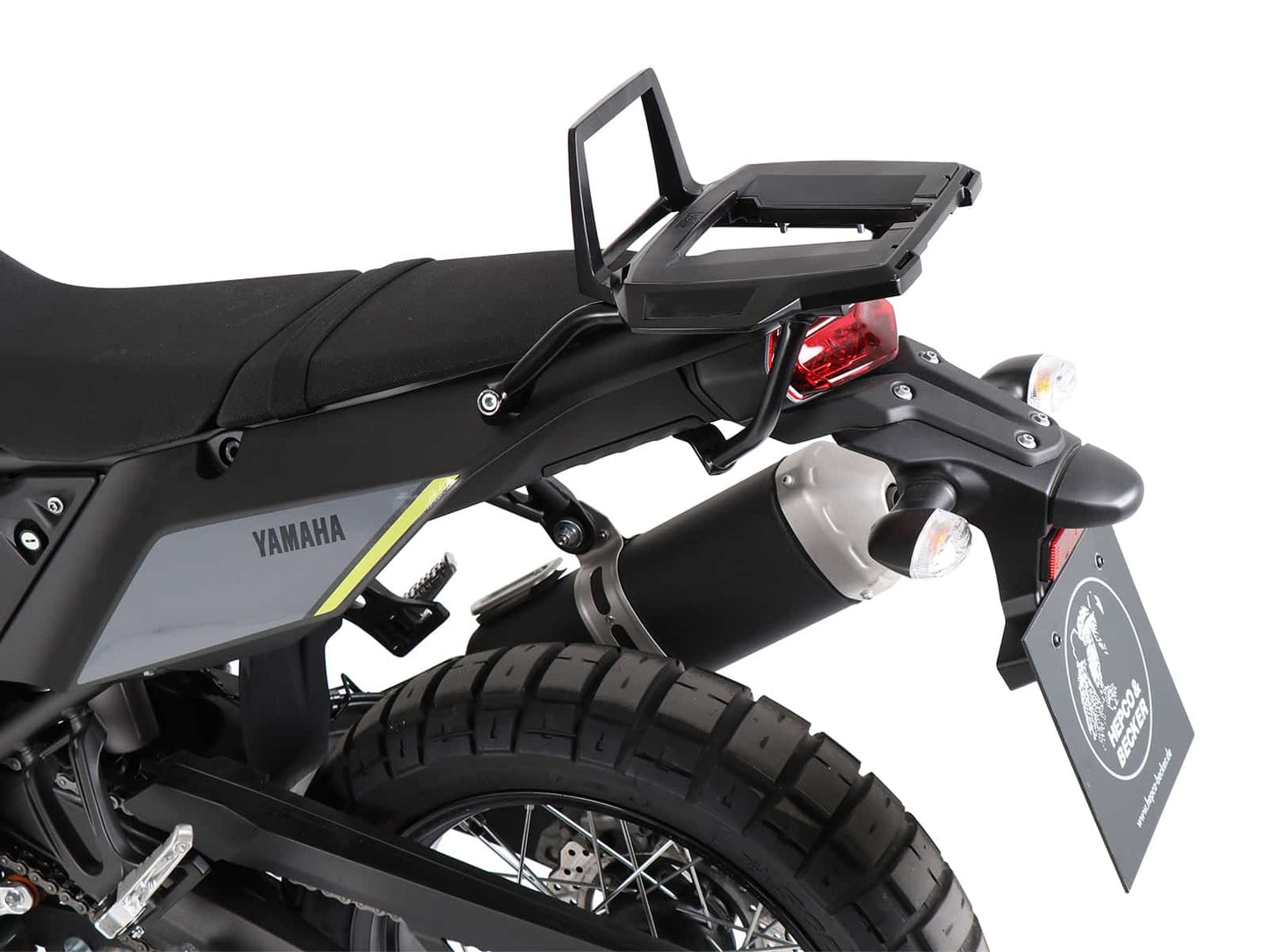 Hepco & Becker Alurack topcasecarrier black for Yamaha Ténéré 700 / Rally (2019-2024)