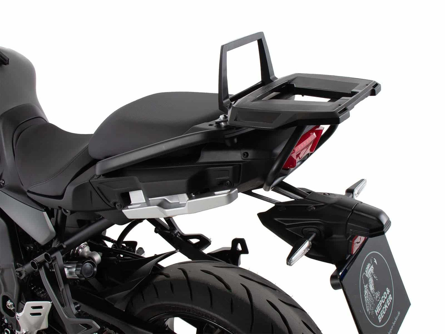 Hepco & Becker Alurack topcasecarrier black for Yamaha Tracer 9 / GT (2021-2024)