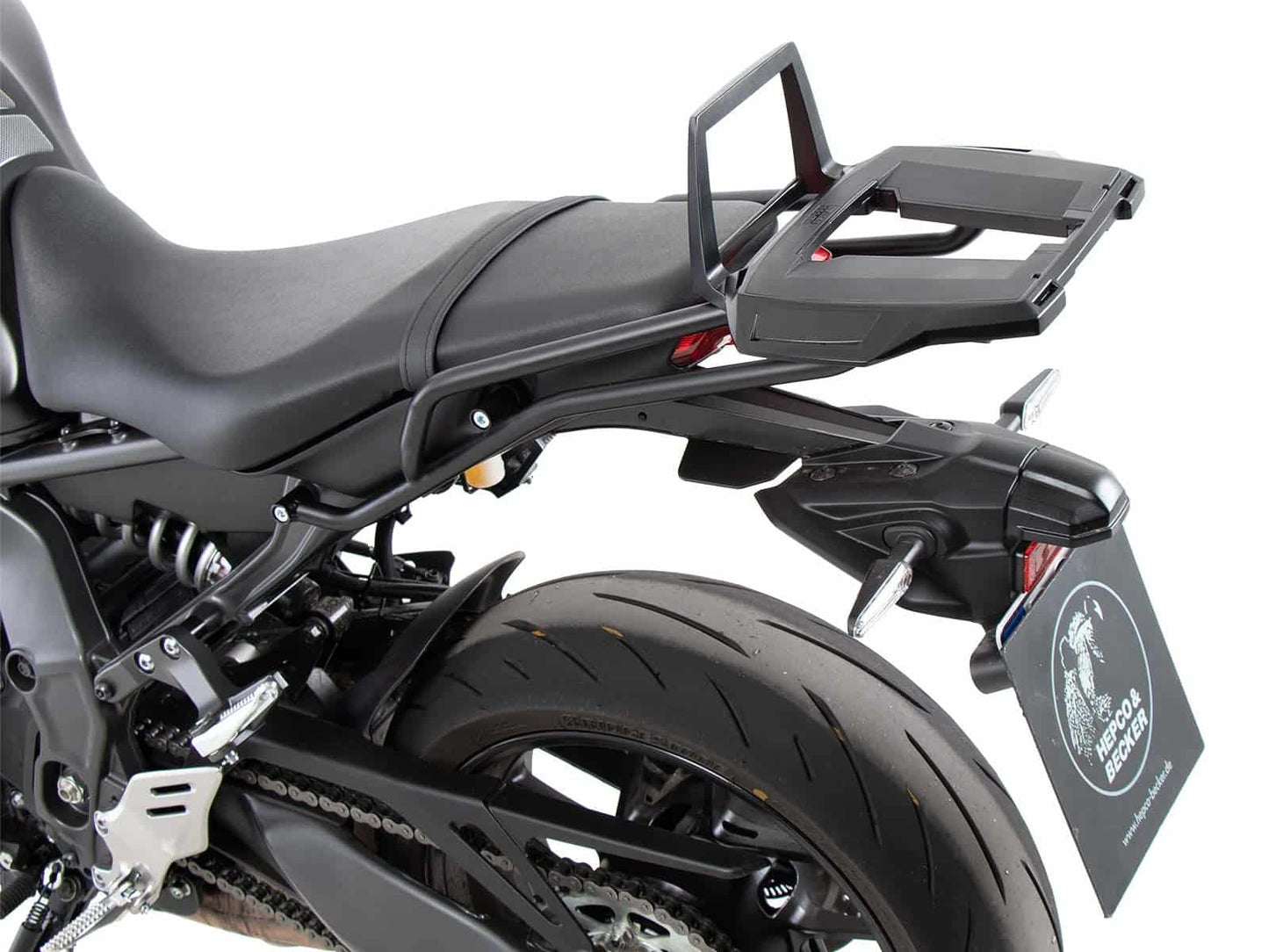 Hepco & Becker Alurack topcasecarrier black for Yamaha MT-09/SP (2021-2023)