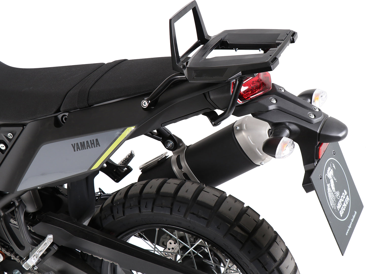 Hepco & Becker Alurack topcasecarrier black for Yamaha Ténéré 700 (2025-)