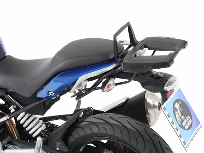 Hepco & Becker Alurack top case carrier black for BMW G 310 R (2016-2025)