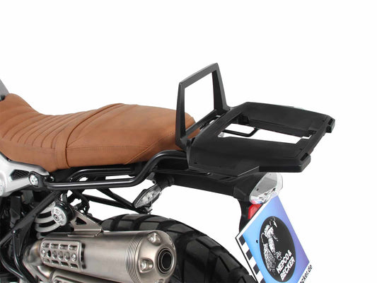 Hepco & Becker Alurack top case carrier black for BMW R nineT Scrambler (2016-2023)