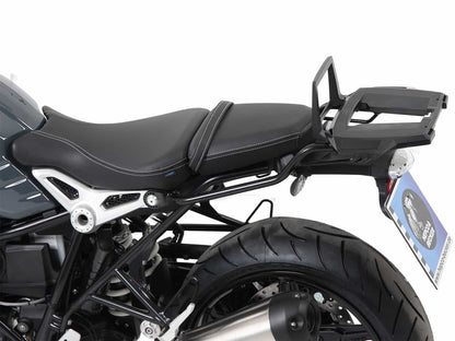 Hepco & Becker Alurack top case carrier black for BMW R nineT Pure (2017-2023)