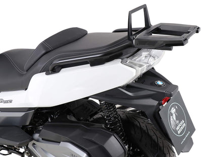 Hepco & Becker Alurack top case carrier black for BMW C 400 GT (2019-2024)