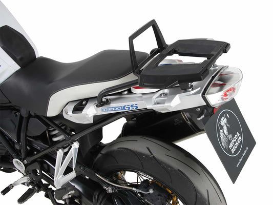 Hepco & Becker Alurack top case carrier black for BMW R1250GS with short HP seat (2018-2023)