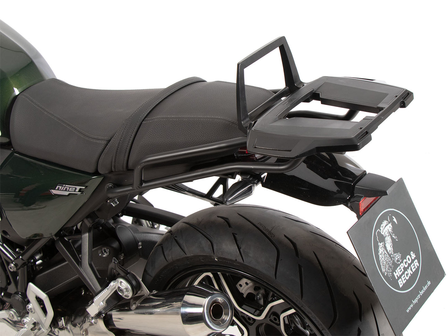 Hepco & Becker Alurack top case carrier black for BMW R 12 nineT (2024-)