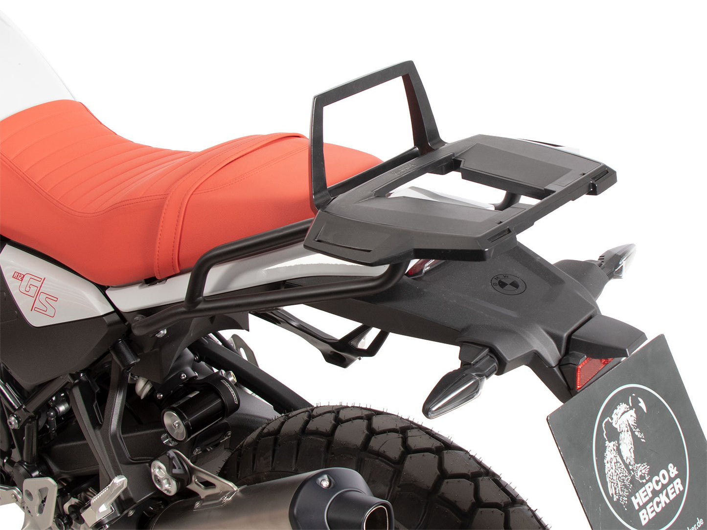 Hepco & Becker Alurack top case carrier black for BMW R 12 G/S (2025-)