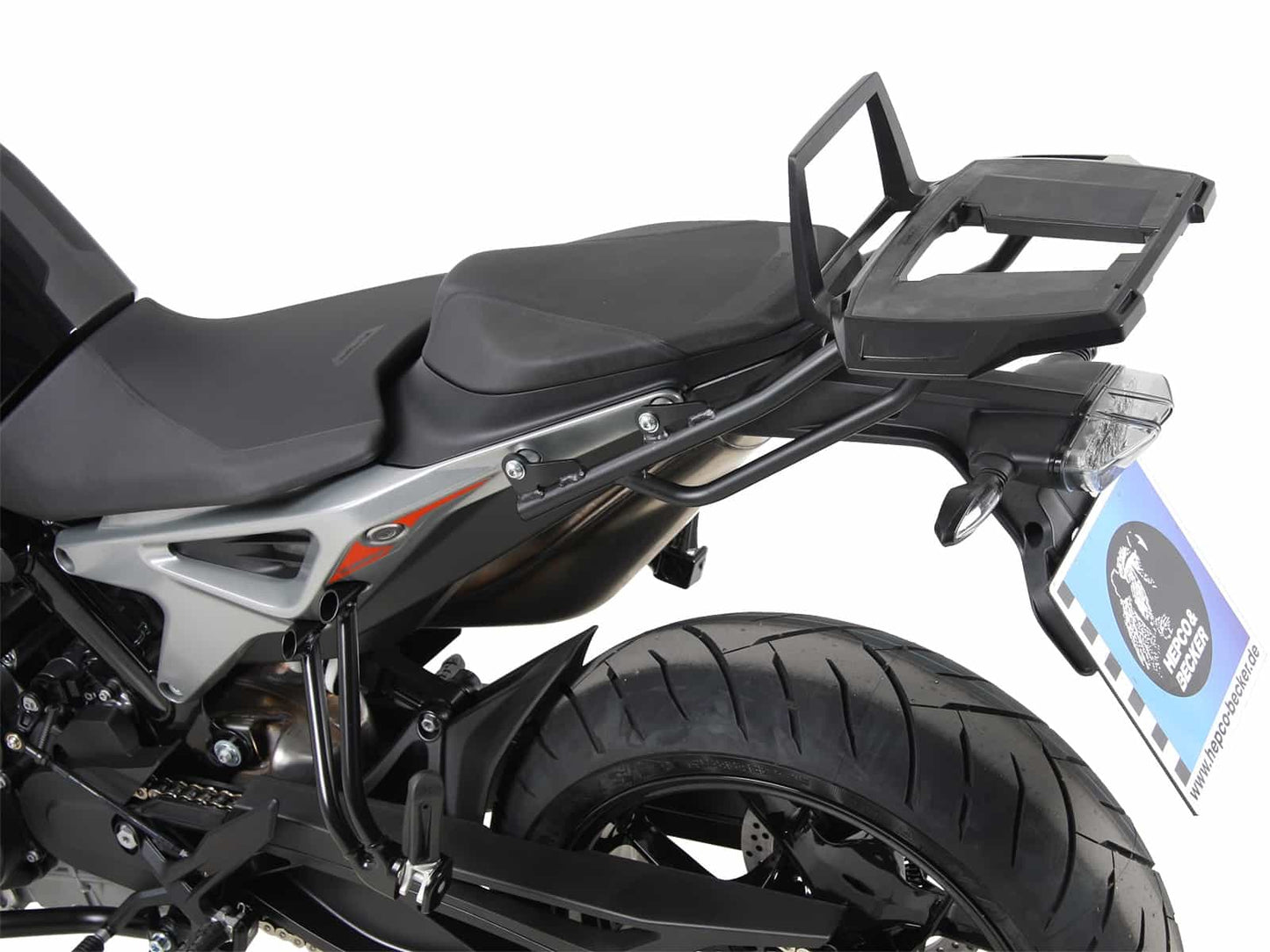 Hepco & Becker Alurack topcasecarrier black for KTM 790 Duke (2018-)