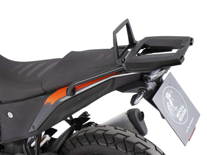 Hepco & Becker Alurack topcasecarrier black for KTM 390 Adventure (2020-2024)