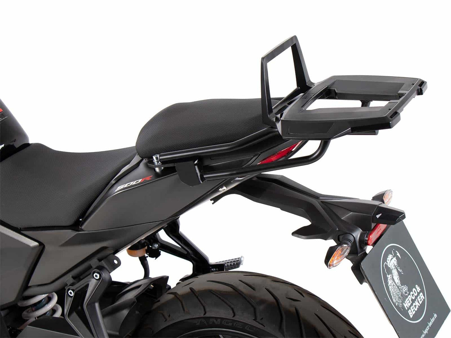 Hepco & Becker Alurack top case carrier black for Voge 500 R (2020-2024)