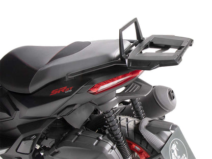 Hepco & Becker Alurack top case carrier black for Aprilia SR GT 125/200/Sport (ab 2022)