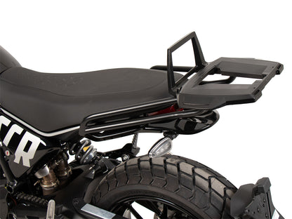 Hepco & Becker Alurack top case carrier black for Ducati Scrambler 800 Icon / Dark (2023-)