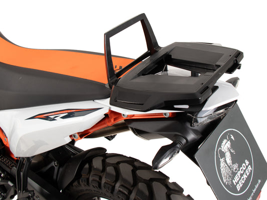 Hepco & Becker Alurack top case carrier black for combination with original rear rack for KTM 790 Adventure (2024-)