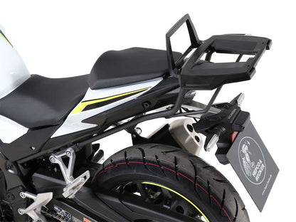 Hepco & Becker Alurack top case carrier anthracite/black for Honda CBR 500 R (2019-2023)
